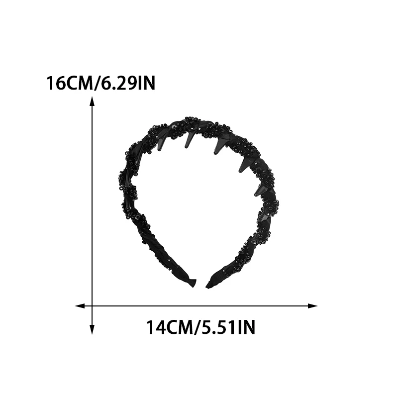 الرجعية الماس عقال الأسود مطرز ملفوفة عقال جديد رقيق عقال ضوء الفاخرة إكسسوارات فتيات