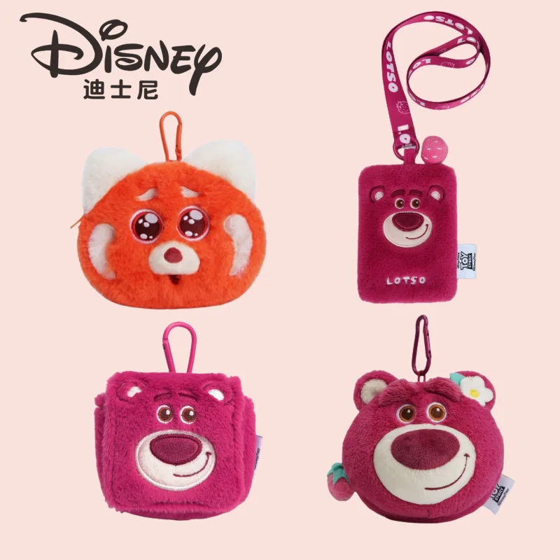 

Disney lotso plush pendant, purse, backpack, Pendant, Toy Story, headset, bag, card, Girl