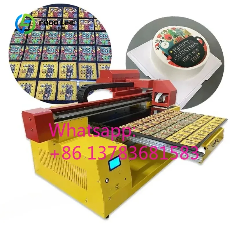 High Efficiency Edible Food Printer A4 Size Edible Ink Printer Edible Image Printing Machine For Cake Macaron Cookie Customized