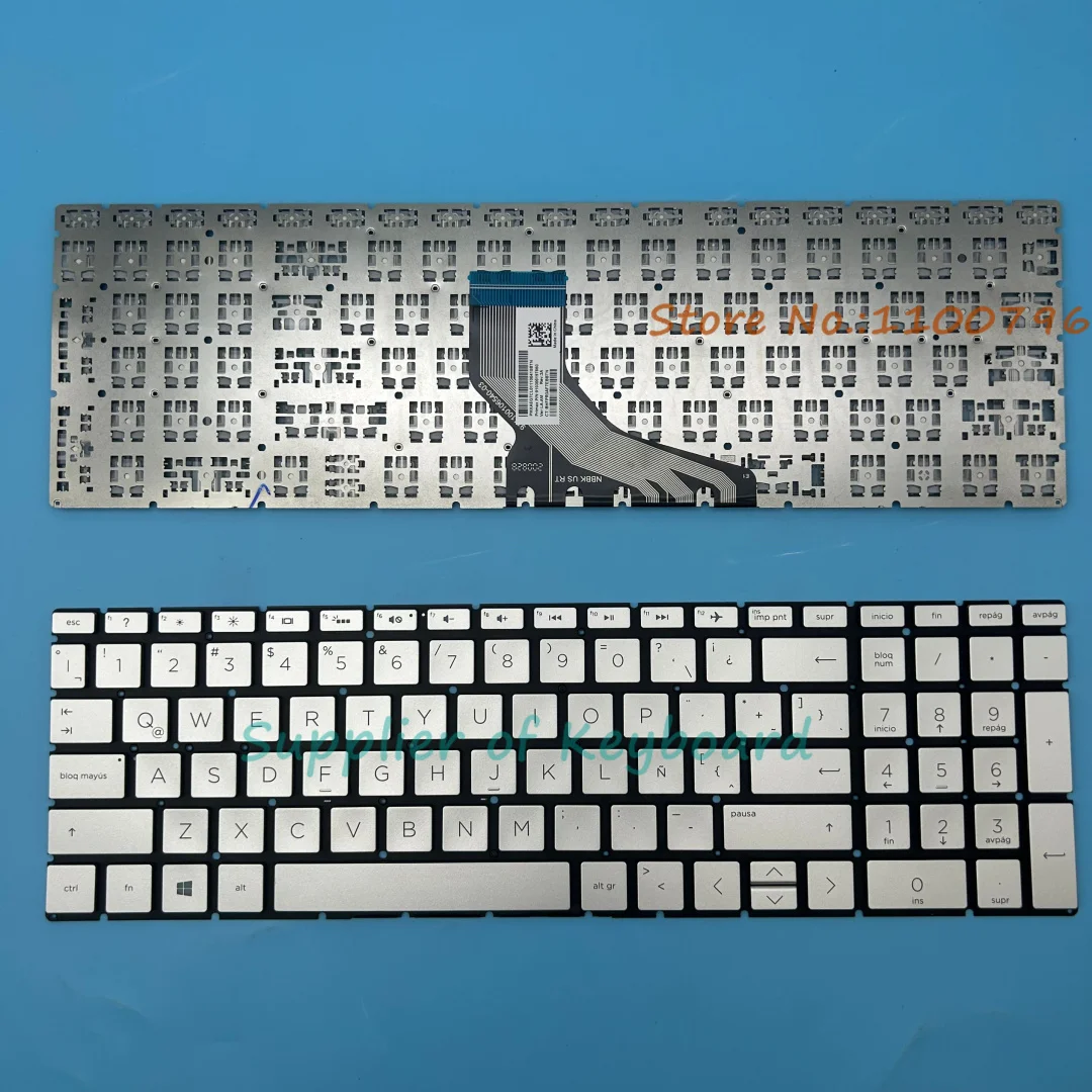 

NEW Latin Spanish Keyboard For HP ENVY 15-dr1001la 15-dr1002la 15-dr1003la Black/Silver