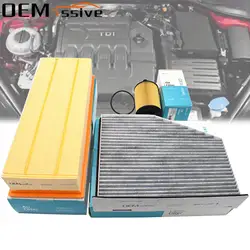 Pollen Cabin Air Oil Filter 071115562 1K0819644 1K0129620D For Seat Toledo MK3 5P 2005 2006 - 2009 1.9 2.0 TDI BKD BJB Engine