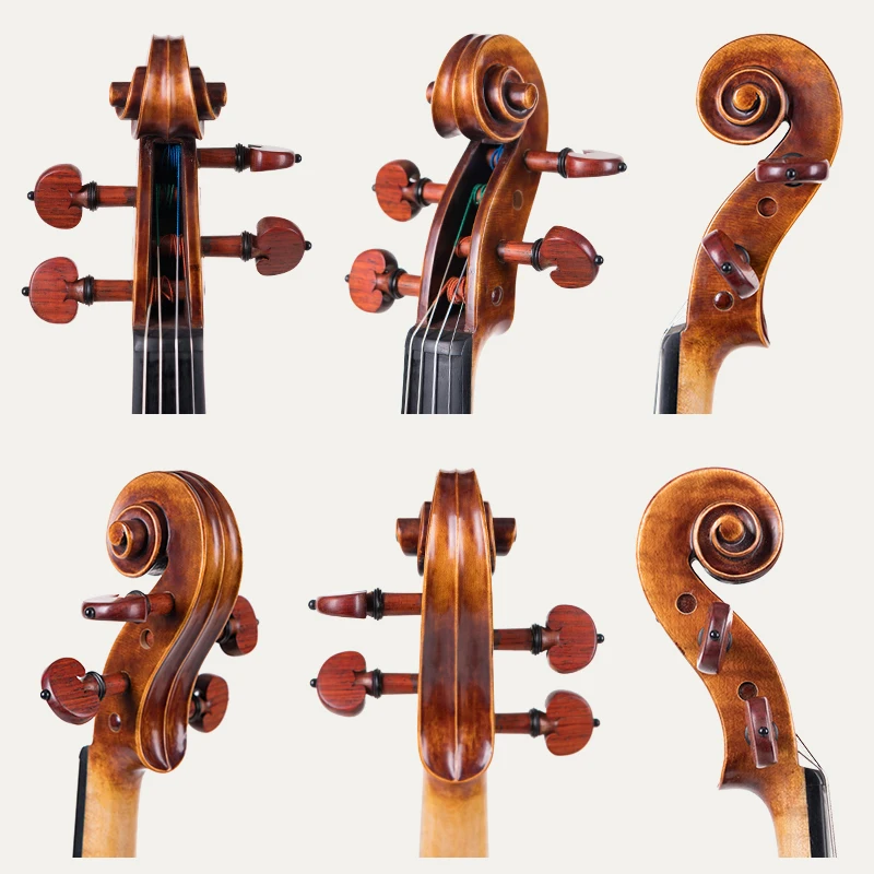 Stradivari Titian 1715 Reproduce European Spruce Custom Hand Made High Violin 4/4