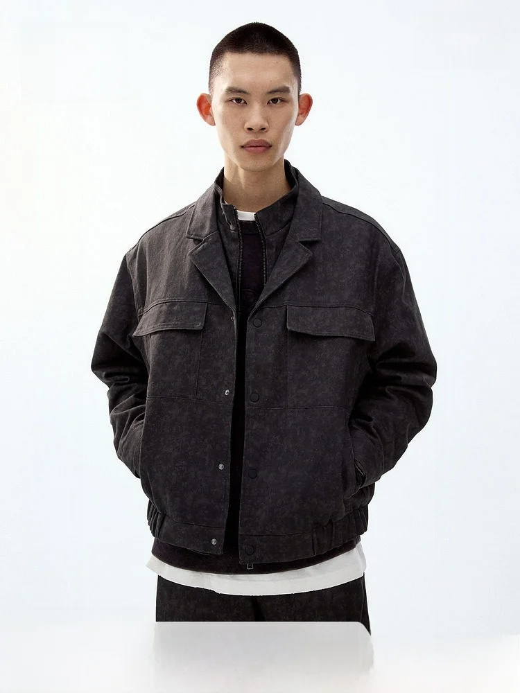 

H&M Spring New Men's Workwear Jaet Loose Fit Regular Thin Daily Use Cotton 00% Outerwear HM2026 30903