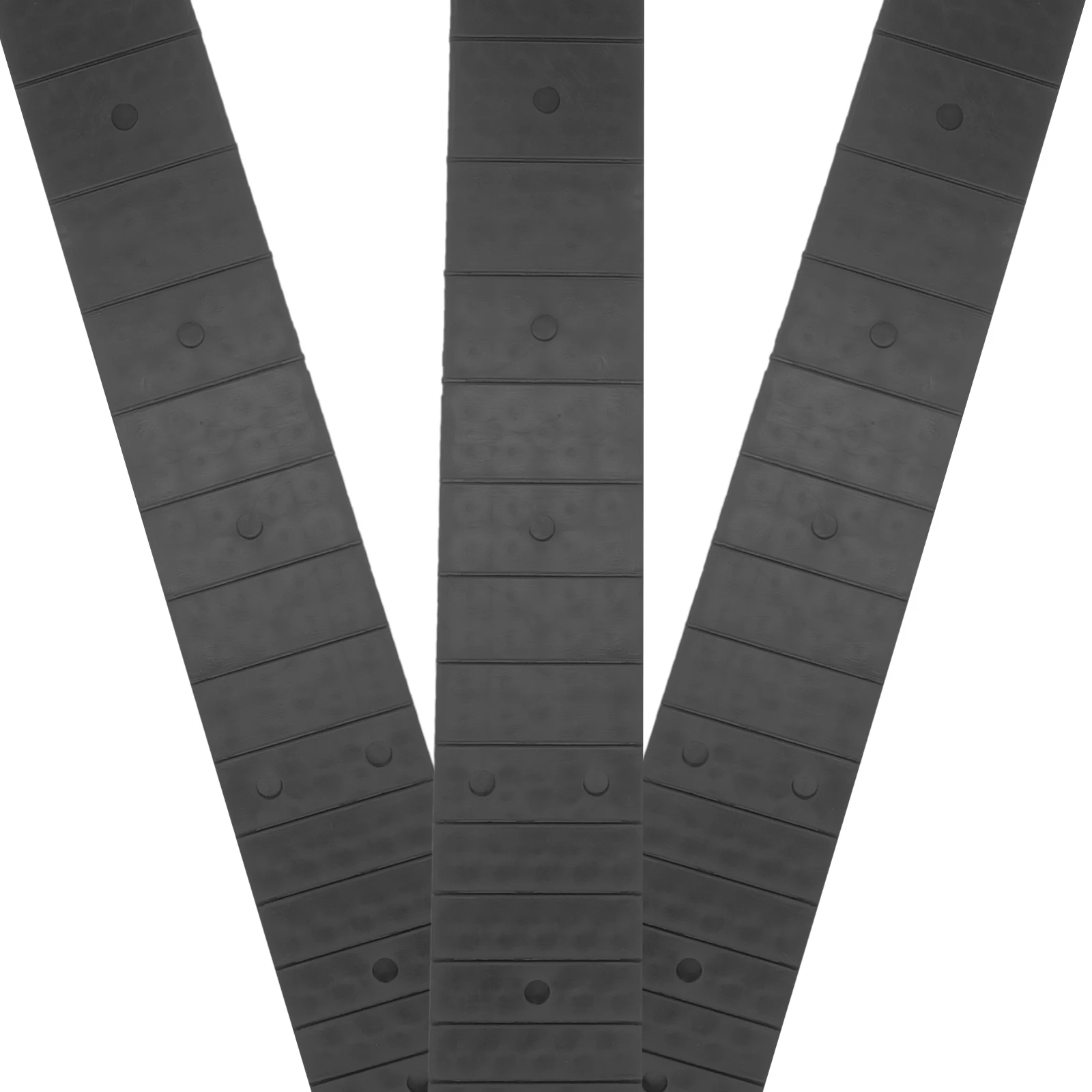 

3 Pcs Ukulele Fingerboard Guitar Spare Parts Headless Neck Replacement Acoustic Abs Folk