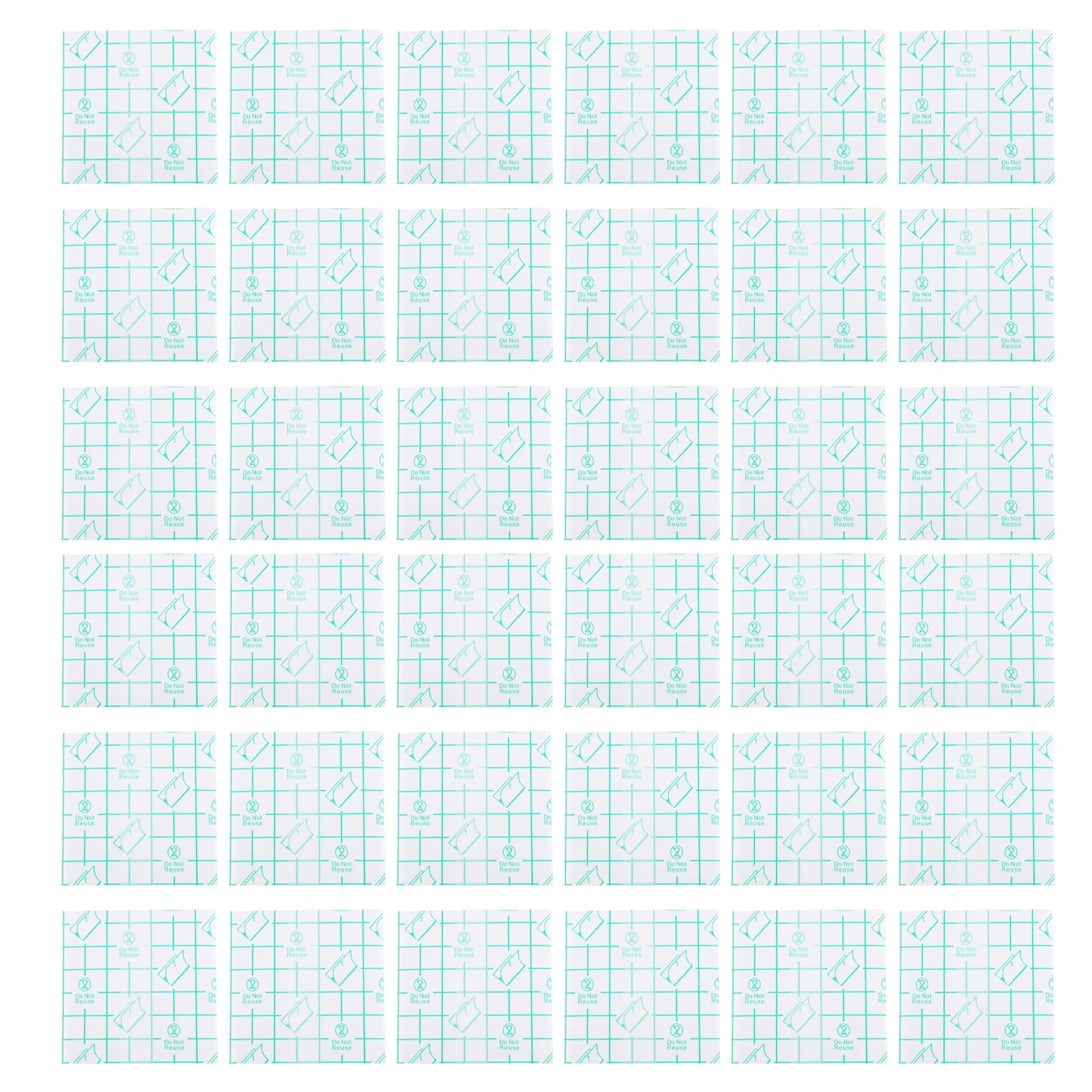 

100 Pcs Makeup Brush Hand Palette Miss Waterproof Stickers Highlighter Paper Remover Pallet