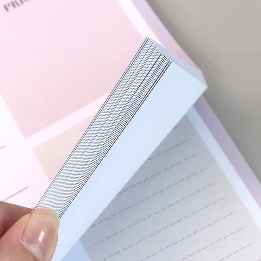 Blocco note Blocco note Carta da lettere liscia Cancelleria per adulti Home Office School Blocco note multifunzione