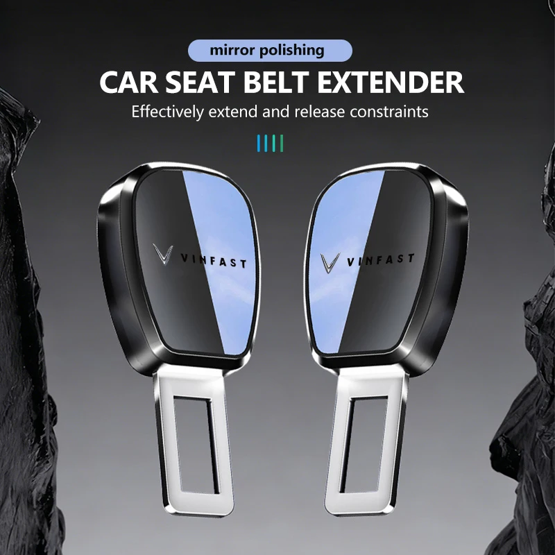 Extensor de Cinturón de Seguridad para Coche, Clip de Bloqueo de Seguridad, Accesorios para Vinfast VF3 VF5 LUX SA VF9 VFe34 Limo Verde