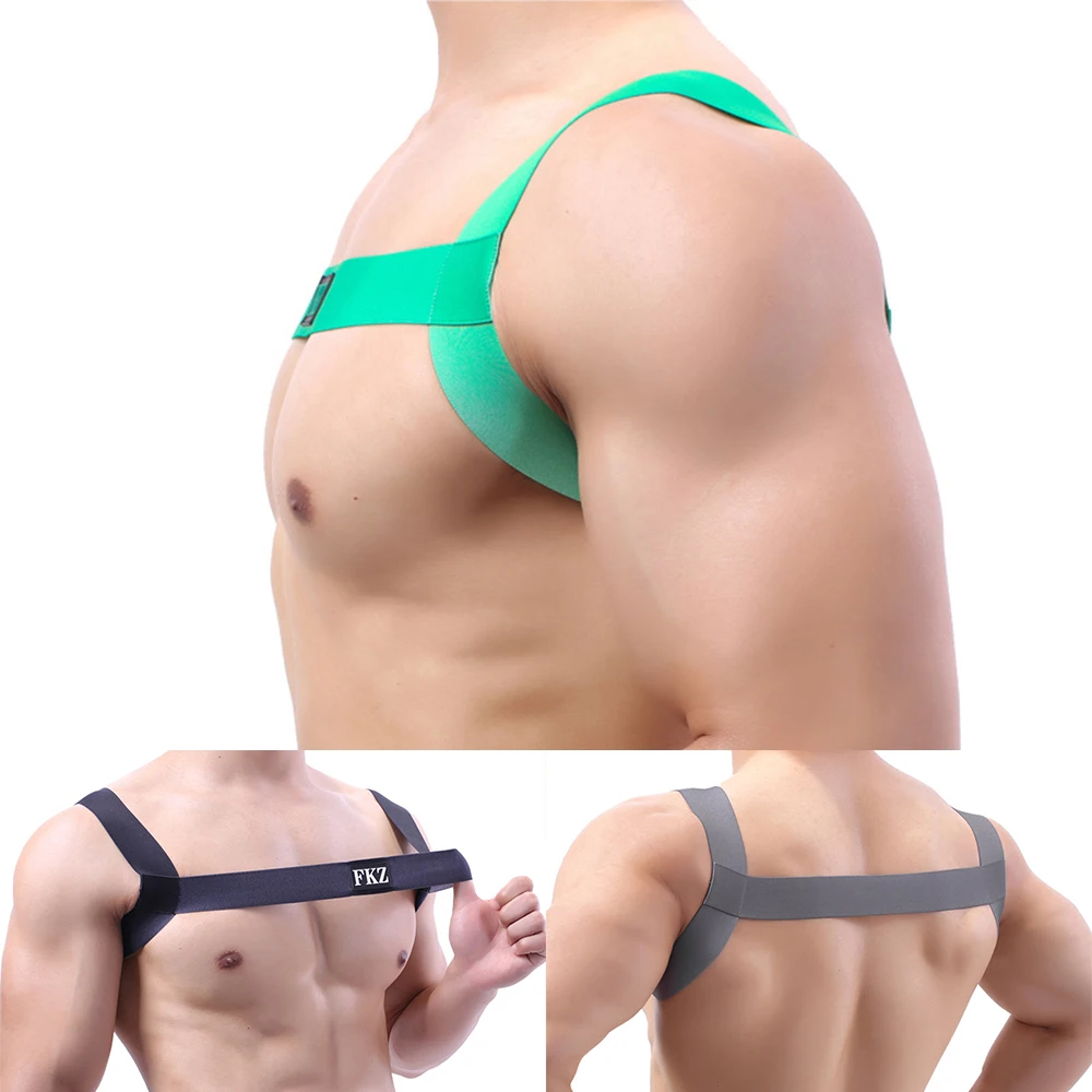 Men Straps Short Tank Top Exotic Sexy Harness Bandage Gay Erotic Fetish Lingerie Body Chest Costume Muscle Belt Sexy Underwear