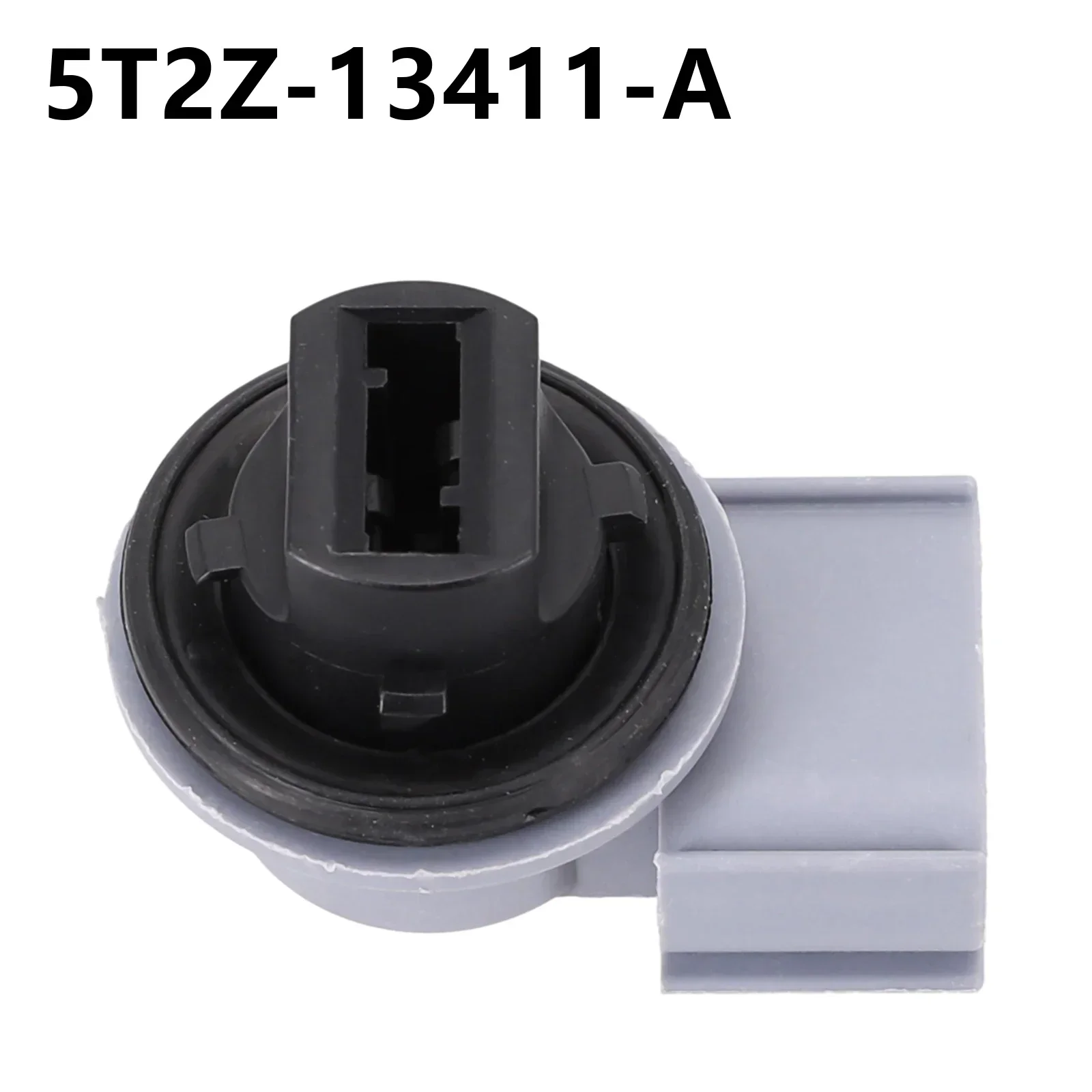 1pcs Car Turn Signal Lamp Socket Gray 5T2Z-13411-A Fit For Ford Escape 13-16 Turn Signal Light Indicator Base Adapter ABS