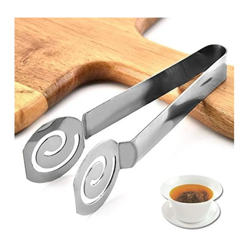 Tea Bag Squeezer, Tea Filters, Coffee Bag, Tong Clamp, Strainers, Clip or Sugar, Kitchen Bar Tools, TeaBag Holder