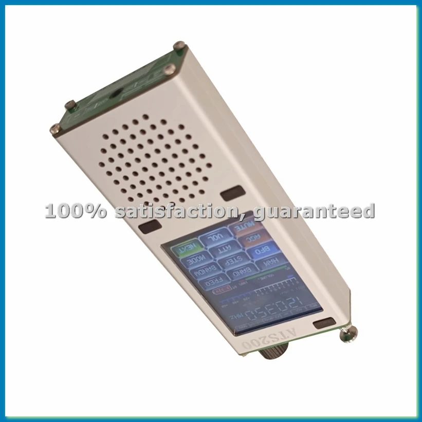 

New ATS200 Aviation Band Radio FM SI4732+ESP32+Bluetooth+2.4 Inch Touch Display FM, AM, LSB, USB Multimode Reception-ABVP