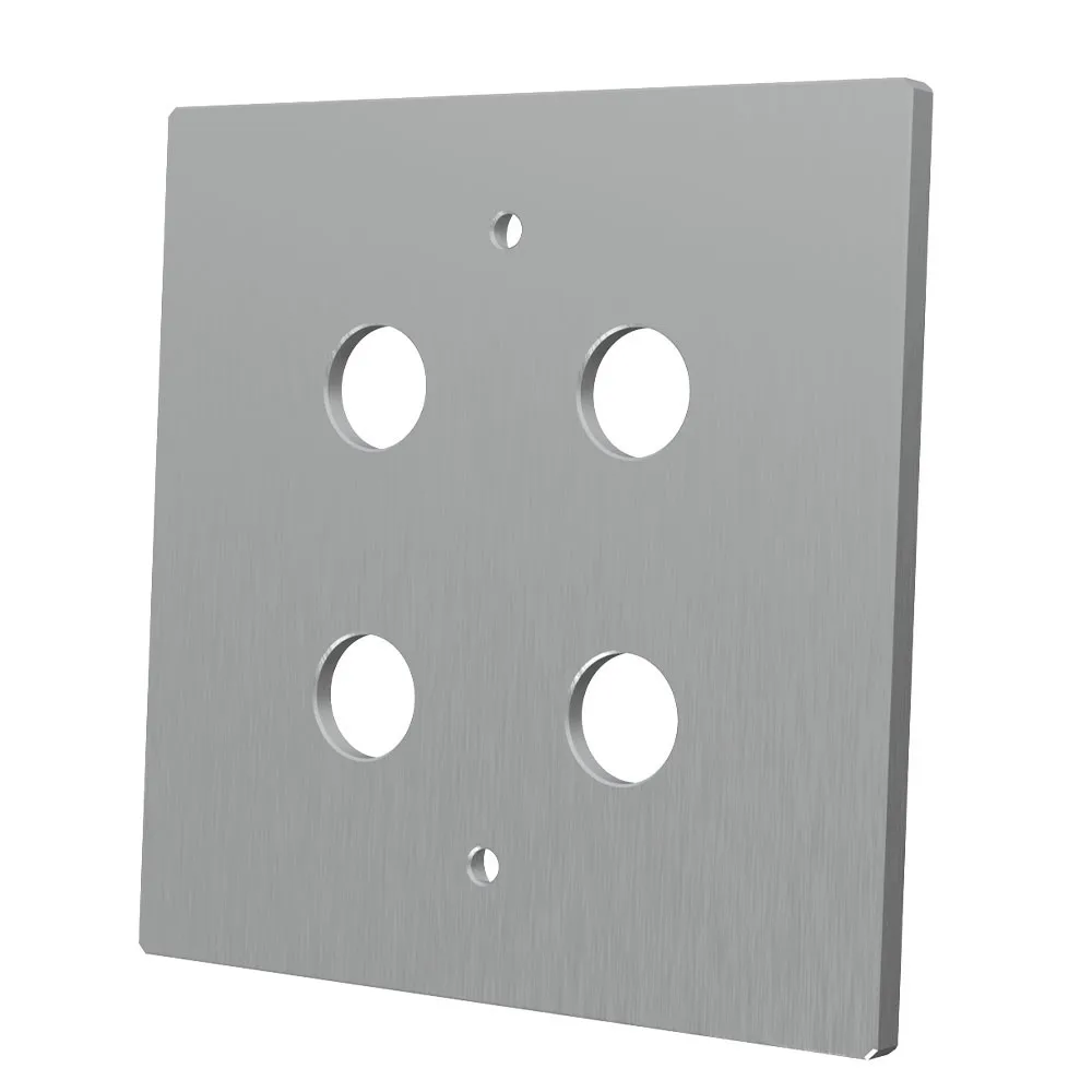 스피커 바인딩 포스트 페이스 플레이트 오디오 터미널 패널 5.1 시스템, 86 타입 바나나 암 벽 플러그, Hifi Y 소켓 음향 단자