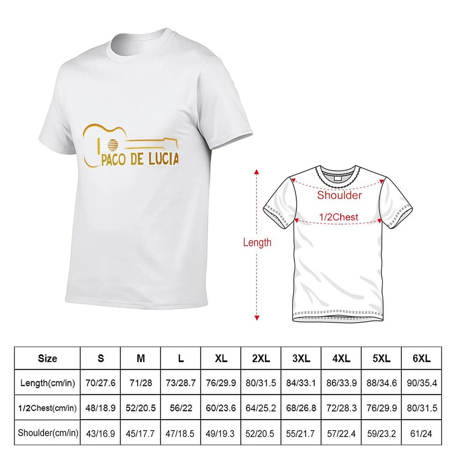 Paco De Lucia Flamenco Art Spanish Flamenco Paco Maestro Del Flamenco T-Shirt anime t shirts for man T-Shirt