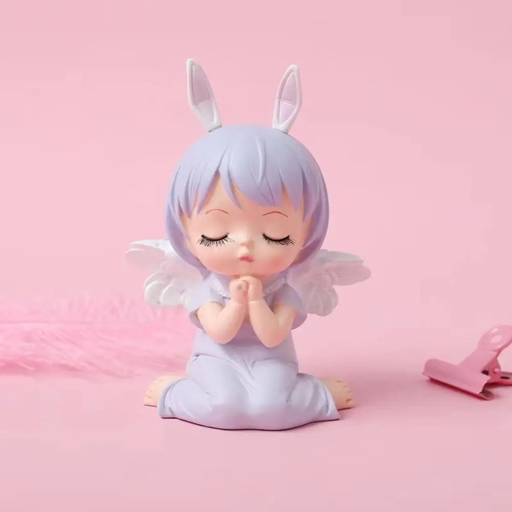 Fashion PVC Anime Figure Cake Topper DIY Girl Cake Decorate Barking Cake Decorating Supplies Angel ornaments Home