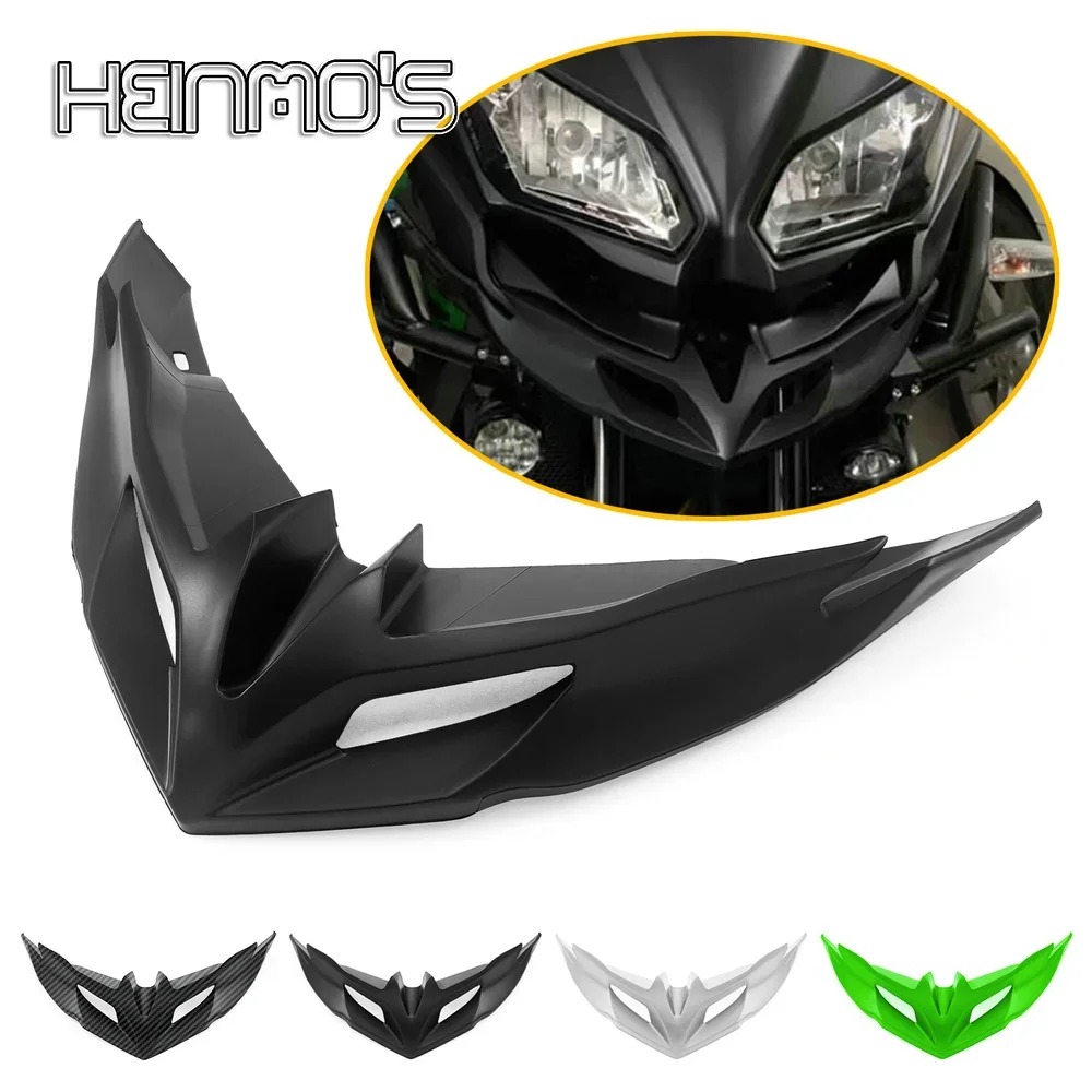 Front Wheel Fender Beak Nose Cover For Kawasaki Versys 650 KLE650 2015-2021 Beak Nose Cone Extension Cover