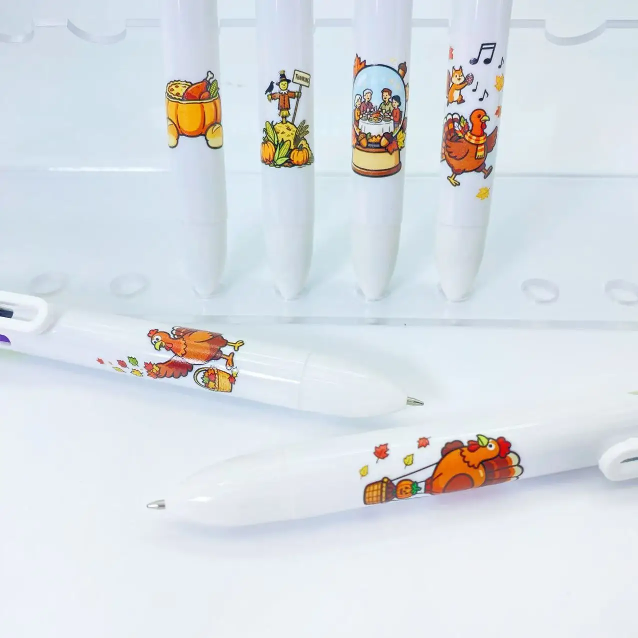 6 قطع/12 قطعة قلم للطلاب قلم مع 6 ألوان هدية هدية للطلاب