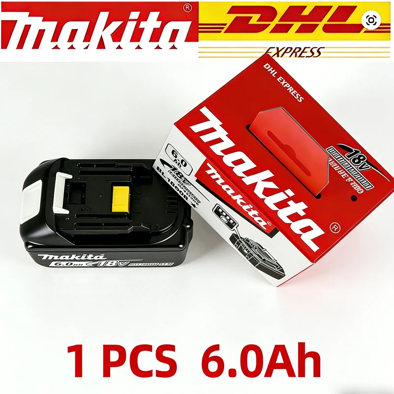 

6000mAh Makita Original Lithium ion Rechargeable Battery 18V 6Ah 5Ah 2Ah18v Replacement Batteries BL1860 BL1830 BL1850 BL186