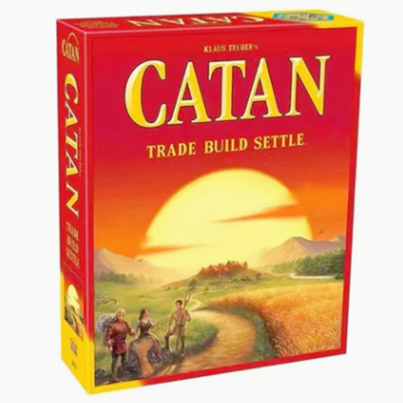 Edición del 25 aniversario Catan lsland CT Juego básico Juego de mesa familiar para adultos y niños mayores de 10 años Juego de estrategia para 3-4 jugadores 60 Min
