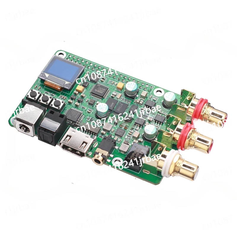 High Fidelity Thermal Coaxial Fiber I2sds512 Digital Audio Decoder Board Es9038q2m