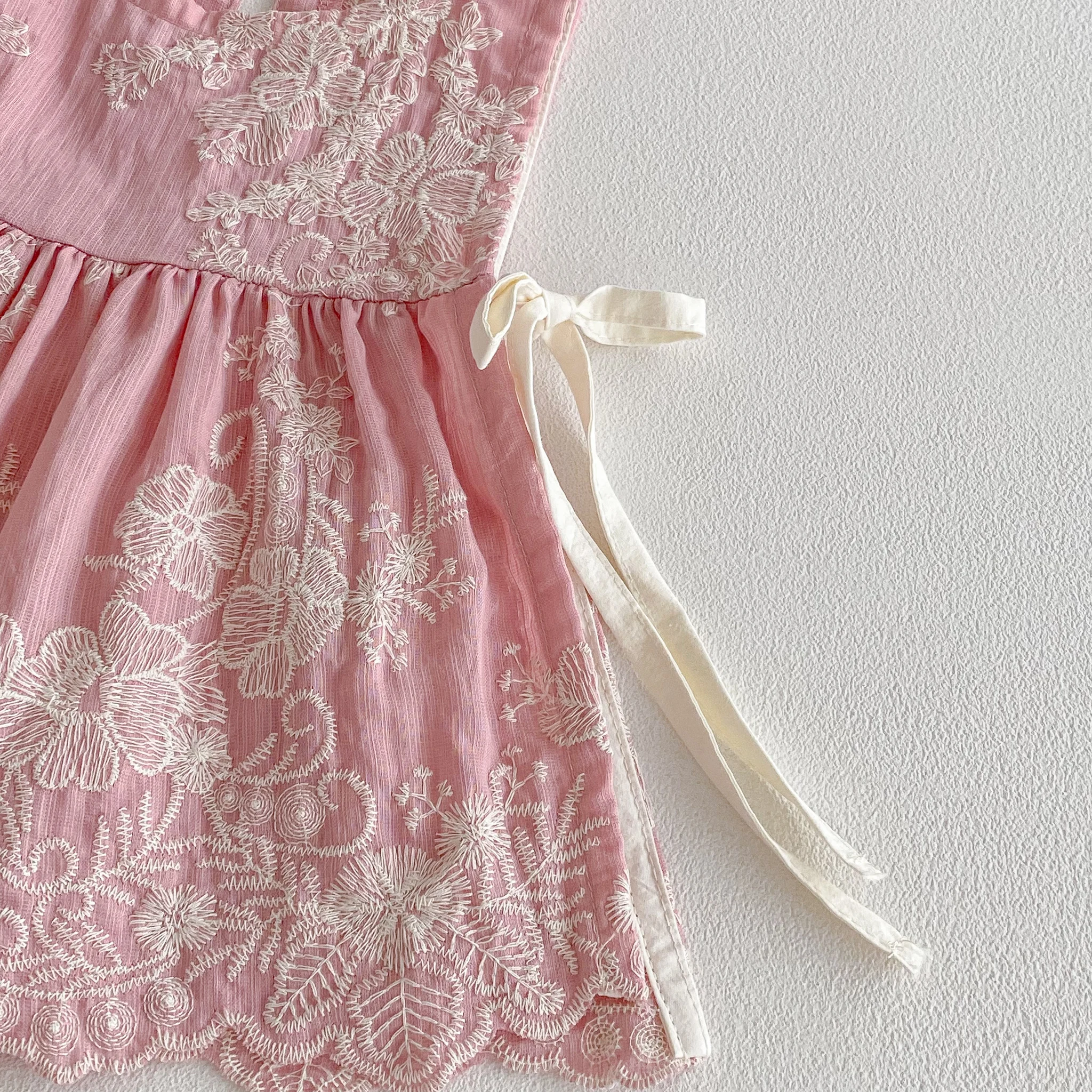 Frühlings- und Herbst-Baby-Einteiler, Stilvolles Windelkleid für Mädchen, Prinzessinnen-Set, Krabbelanzug-Set – Detail 5