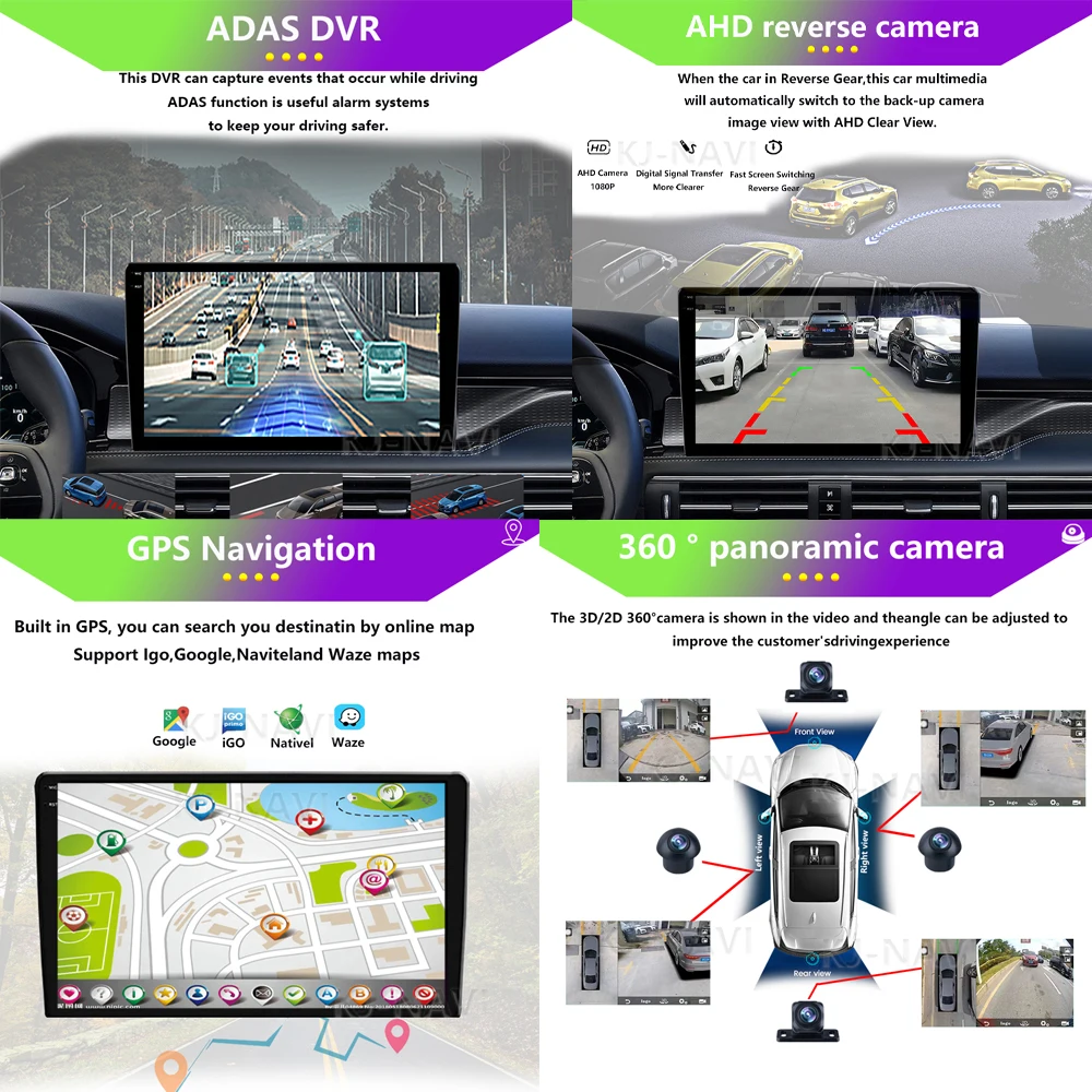 Android 13 per Geely Jingang GC6 2016 - 2019 autoradio Auto Multimedia Video GPS Carplay Player navigazione Bluetooth FM