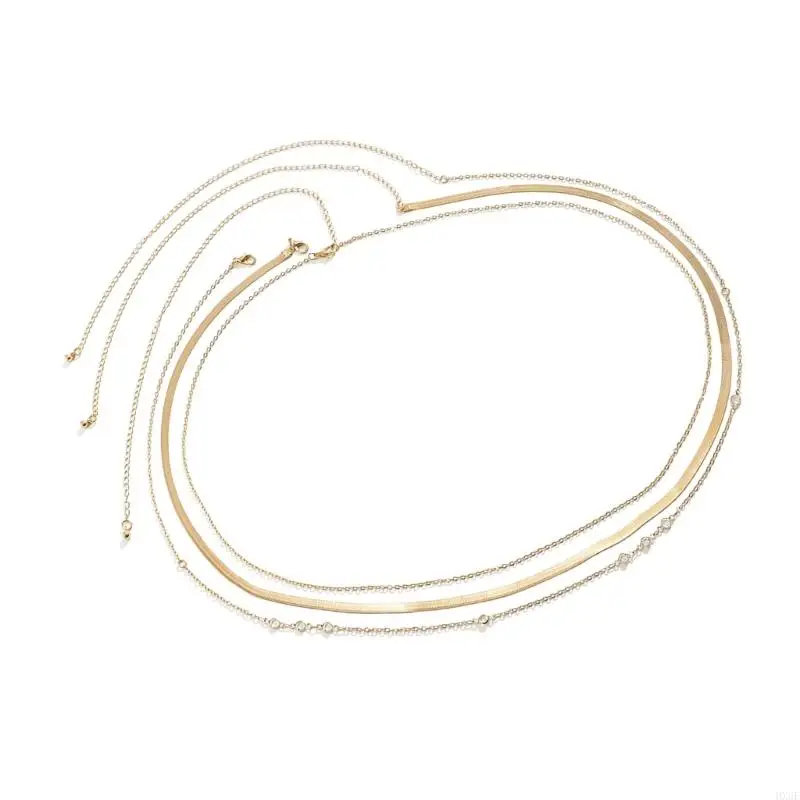 HX6F Luxurious Metal Snake Bone Chain ACCESSORY ACCESSOIRATION SÉLOGIE SÉLOGIE POUR FEMMES