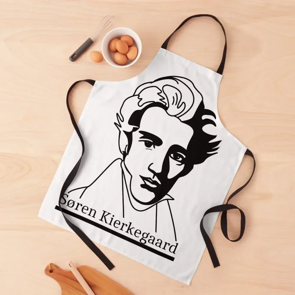 

Sren Kierkegaard Apron esthetician Novelties Kitchen And Home Things For The Home women's kitchens Apron