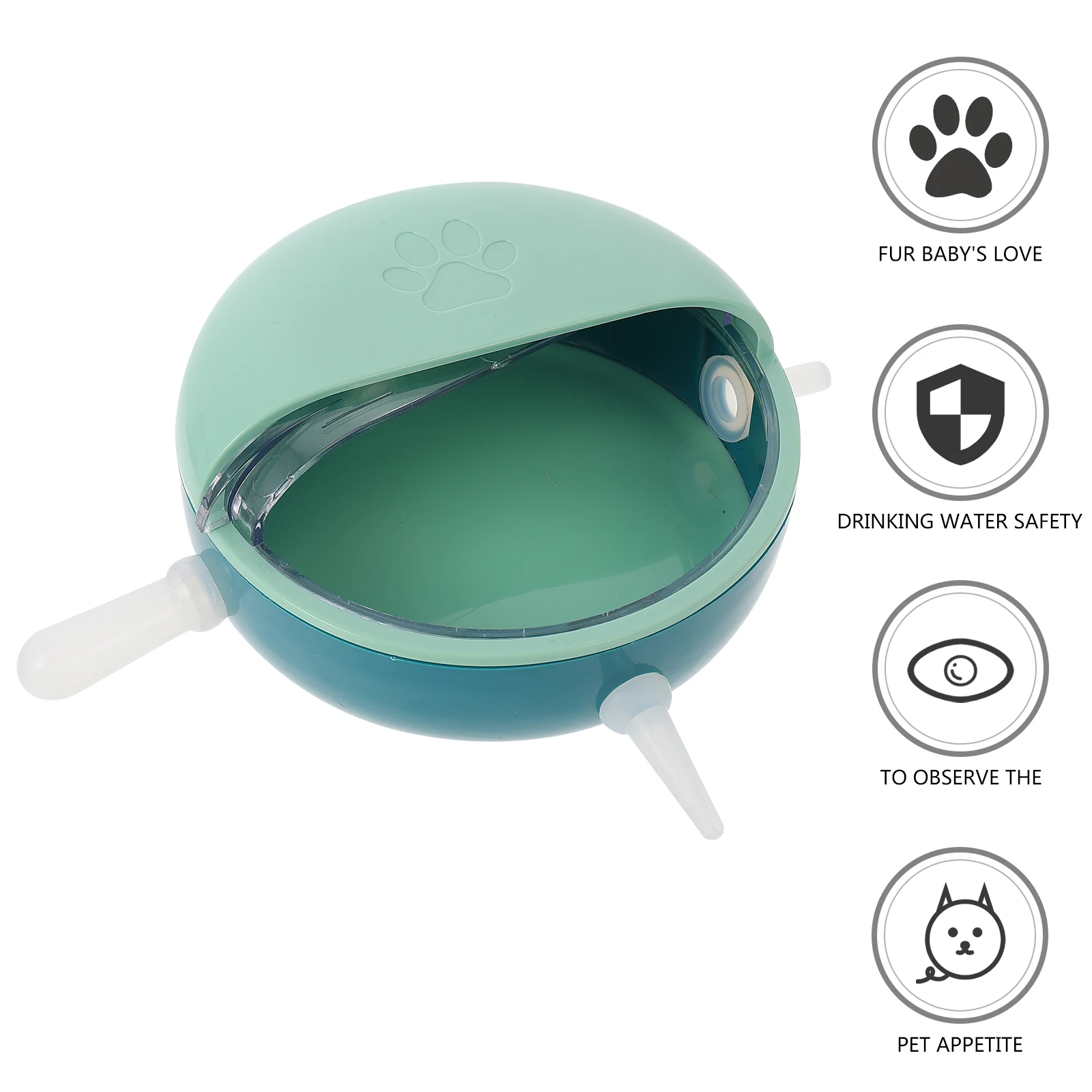 

Puppy Kitten Nipples Feeder Bowl Healthy Material Long Life Small Pets Accessory Puppy Nipples Feeder
