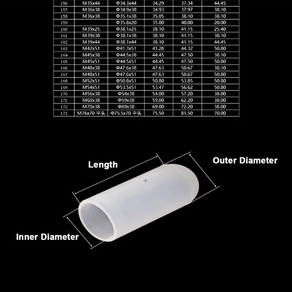 2~100pcs M0.5-M40 Silicone High-Temperature Resistant Protective Sleeve Screw Anti-Collision Powder Coating Rubber Dust Cap