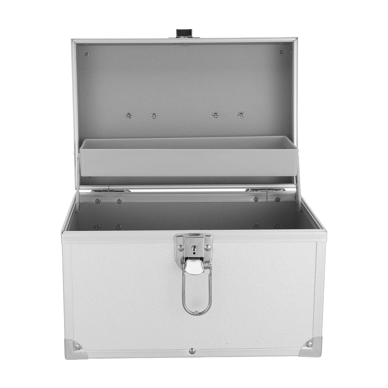 aluminum-alloy-toolbox-portable-handle-double-layer-silver-case-storage-for-hand-tools-jewelry-small-equipment