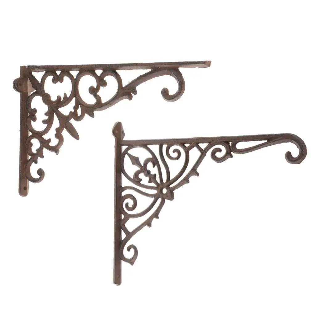 Heavy Duty Floating Shelf Bracket Garden Rustic Shelf Bracket Home Decoration