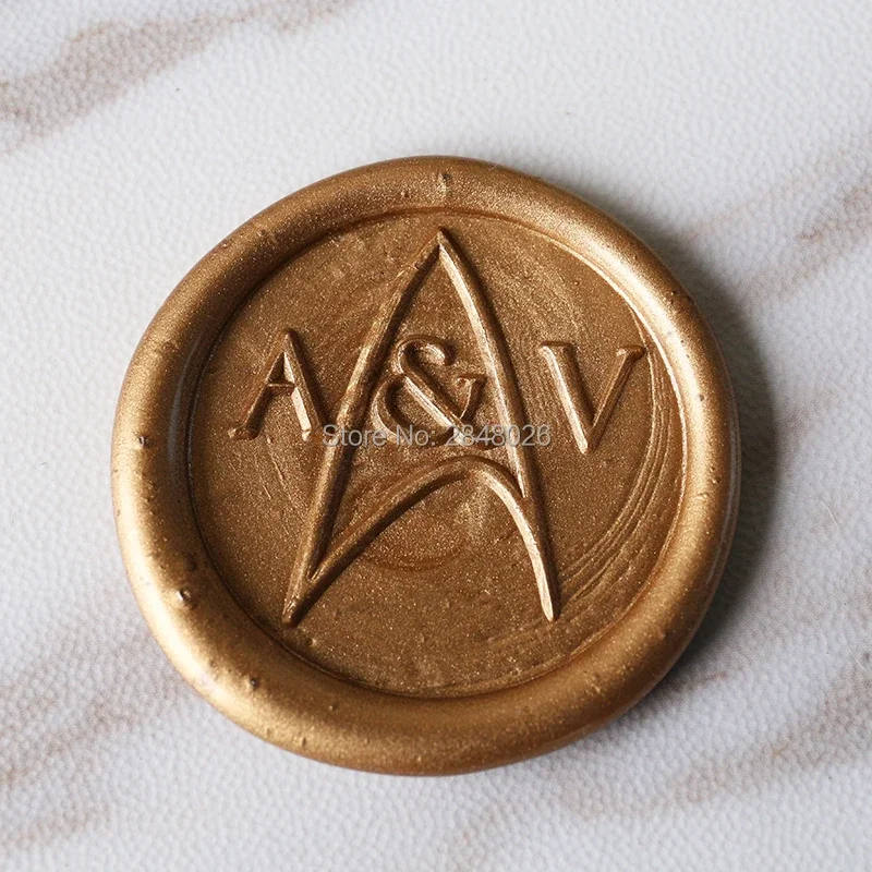 Custom  initials Wax Seal Stamp,  wedding stamp gift, invitation seals,Scrapbooking stamp