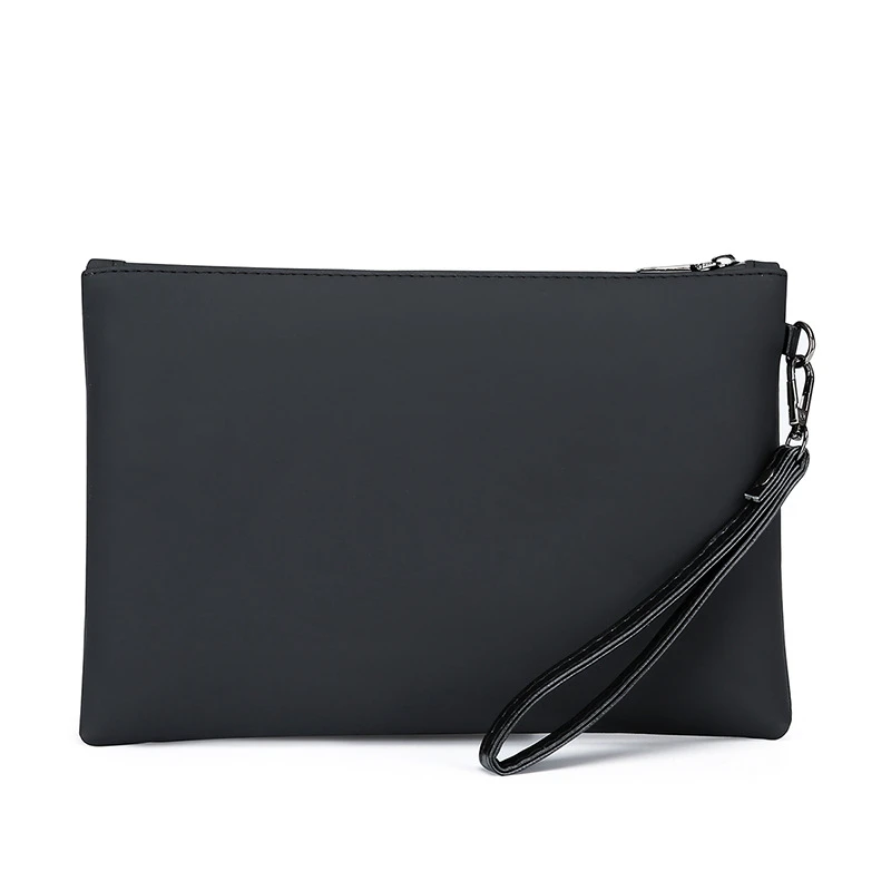 Designer luxury bag Solid color retro PU leather men's handbag wallet card bag sacoche homme clutch bag bolsos para hombre 2025