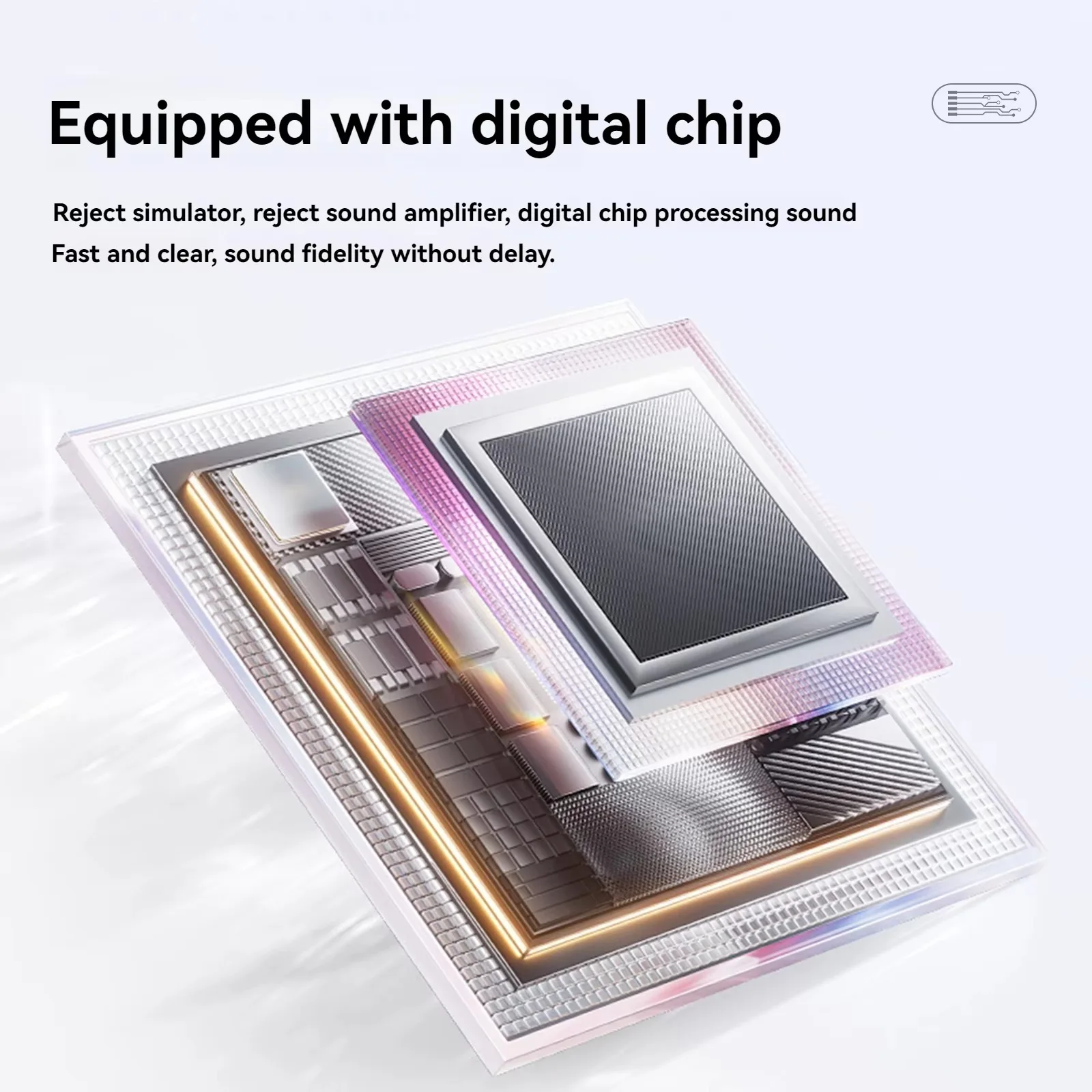 Smooth Communication Class II Full Digital Automatic USB Powered Rechargeable Hearing Aid 16 Channels Deafness Elderly Enhance