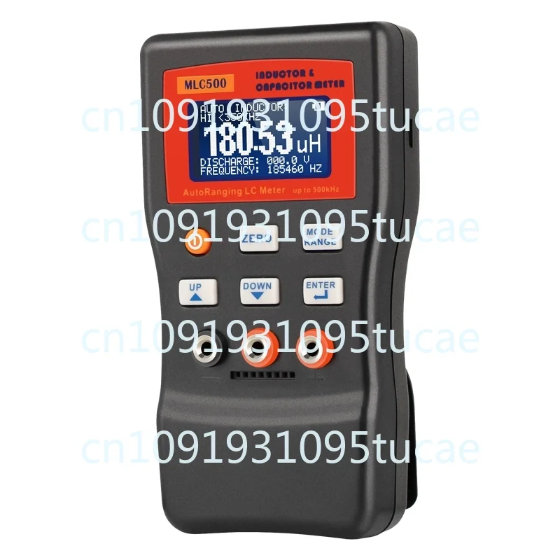 Capacitor Inductometer MLC500 Capacitance Meter Digital Display High Precision 1% Digital Anti-Burn Automatic Range Tester