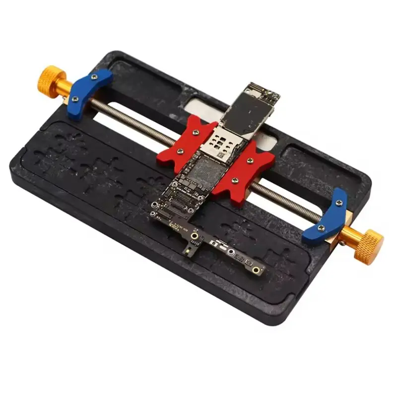 Precision Mobile Phone PCB Holder And Jig Fixture For Motherboard Repair With IC Location