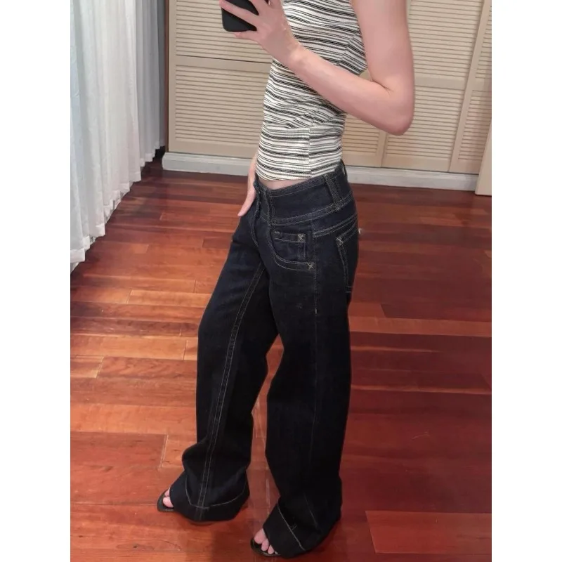 Рисунок 4 - Широкие джинсы с низкой талией