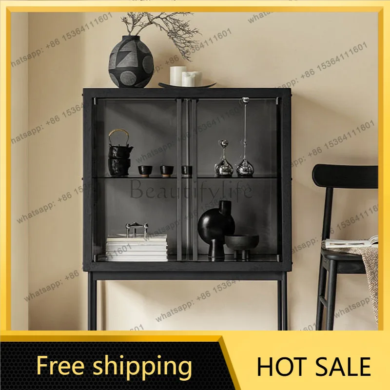 LJY Filing Decor Living Room Cabinets Bookcase Display Corner Coffee Living Room Cabinets Mirror Wood Gabinete Trendy Furniture