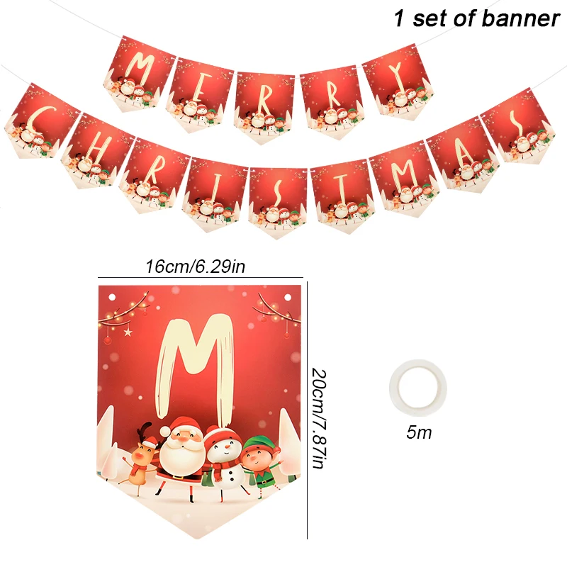 عيد الميلاد موضوع أدوات المائدة القابل للتصرف سانتا كلوز نمط مجموعة أدوات المائدة ورقة كأس لوحة المناديل عيد الميلاد أدوات المائدة المنزلية الديكور #6