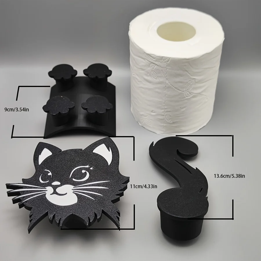 Cat Toilet Paper Holder 5