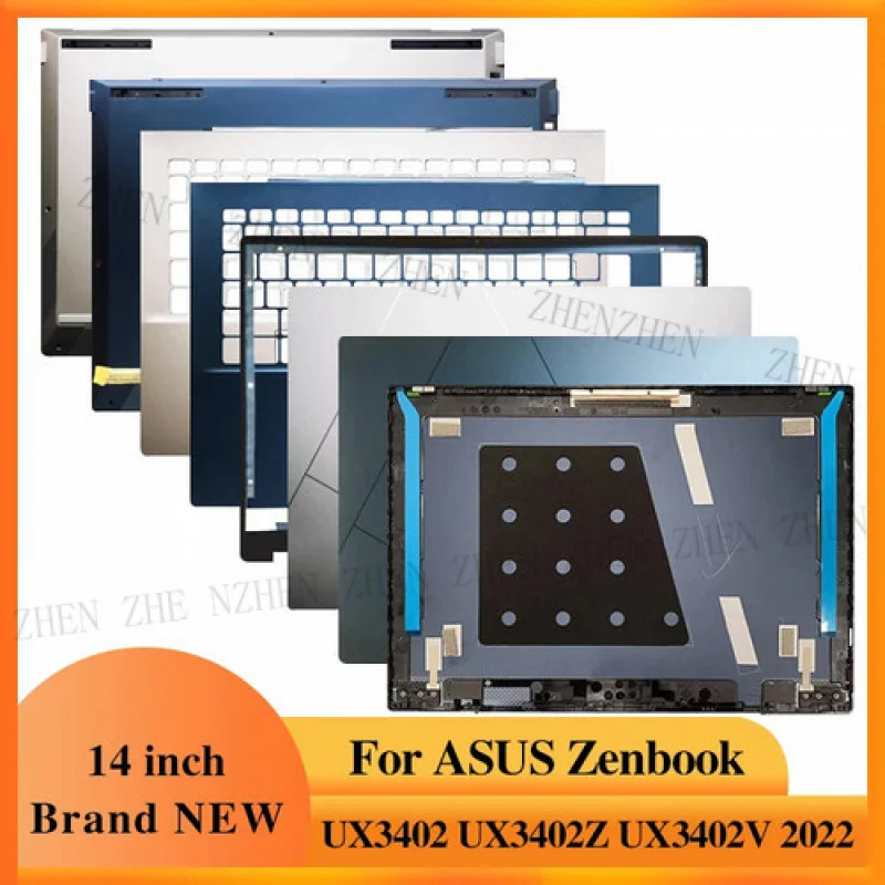 Y  Screen LCD Back Cover Front Frame Palmrest Bottom Case For ASUS UX3402 UX3402Z