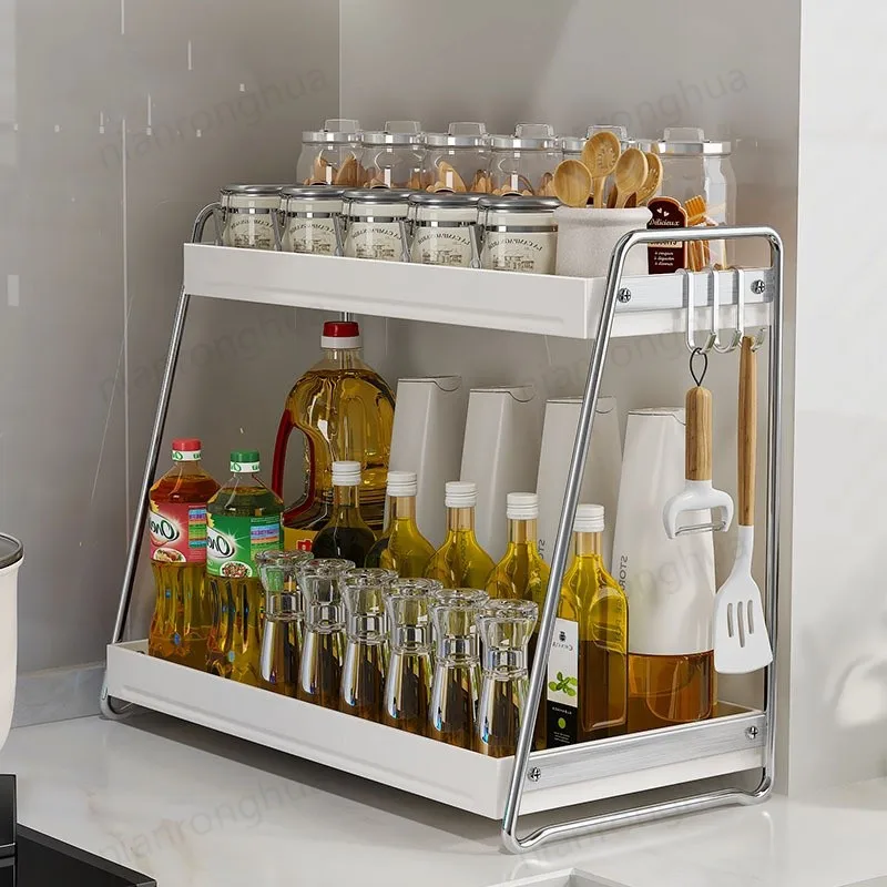 

Steel Kitchen Utensils Storage Rack Cabinet Plates Dishes Kitchenware Shelf Drainer Organizer Over Cutlery Tableware Drying Rack