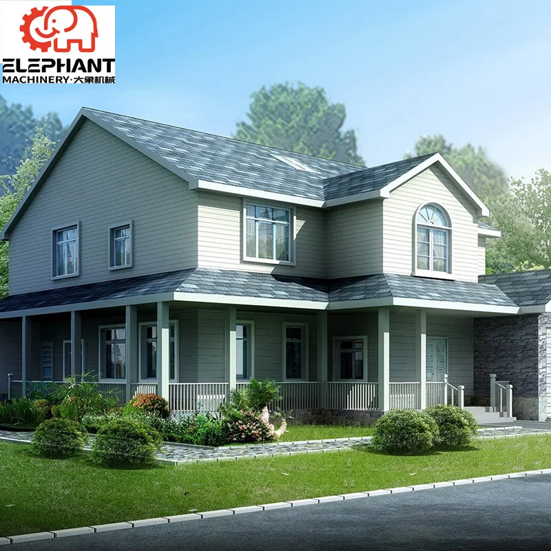 Modern Prefab Villa Apartment Light Steel Prefabricated 3 Bedroom Smart House with Kitchen Luxury Portable