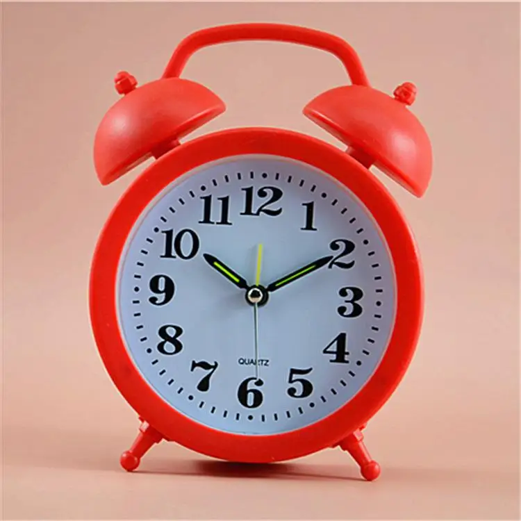 Fashionable Student Alarm Clock Desktop Table Clock Multi-Function Manual Mechanical Music Played Clock from Bhutan