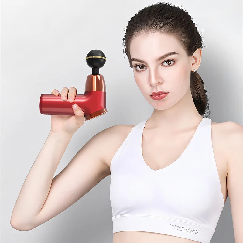 Mini Fascia Gun, Muscle Relaxer, Vibration Massager, Electric Impact Gun, Cervical Spine, Waist, Leg Massage.
