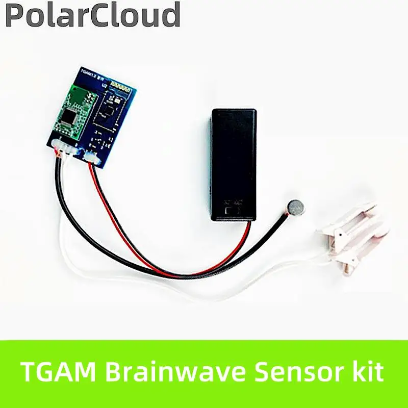 New Arduino Starter Kit TGAM Module for Neurosky Brainwave EEG Sensor Mindwave Feedback Provide SDK Support STM32 Matlab Python