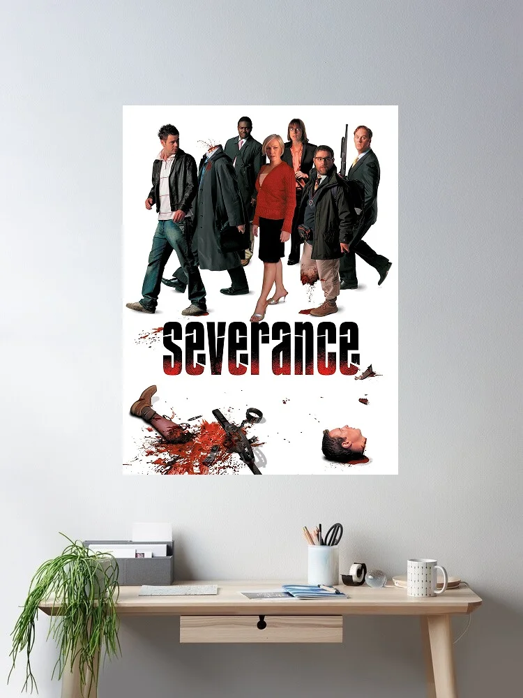 Severance TV Show Movie, Print Art Canvas Poster, For Living Room Decor, Home Wall Picture