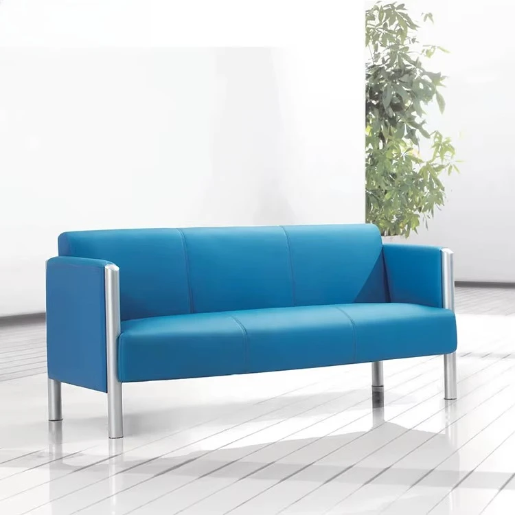 Modern fabric sofa bed living room furniture stainless steel base high density sponge