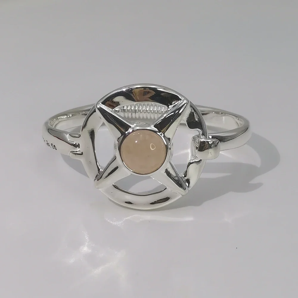 

Испания UNOde 2024 милый и Изысканный милый розовый кварцевый браслет с пряжкой женские аксессуары подарок на день Святого Валентина, сумка