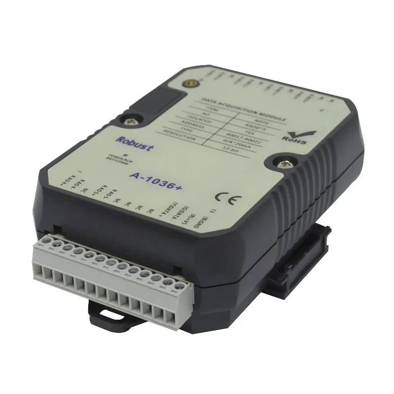 Isolation Analog Module with 6AO RS-485 Modbus RTU (A-1036+)